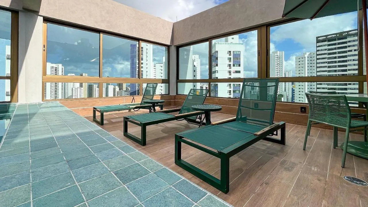 Apartmán Rooftop #606 - Studio Em Boa Viagem Por Carpediem Recife